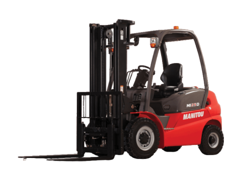 Manitou MI-X 18 D Material Handler with 0-50 HP Range & Has Material Handler Type